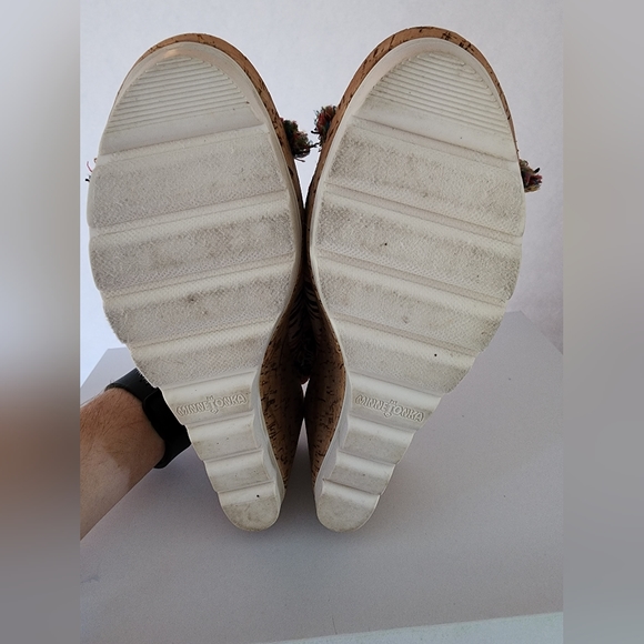 Minnetonka York Wedge Sandals Multicolored Women's Size 10 - Picture 6 of 7